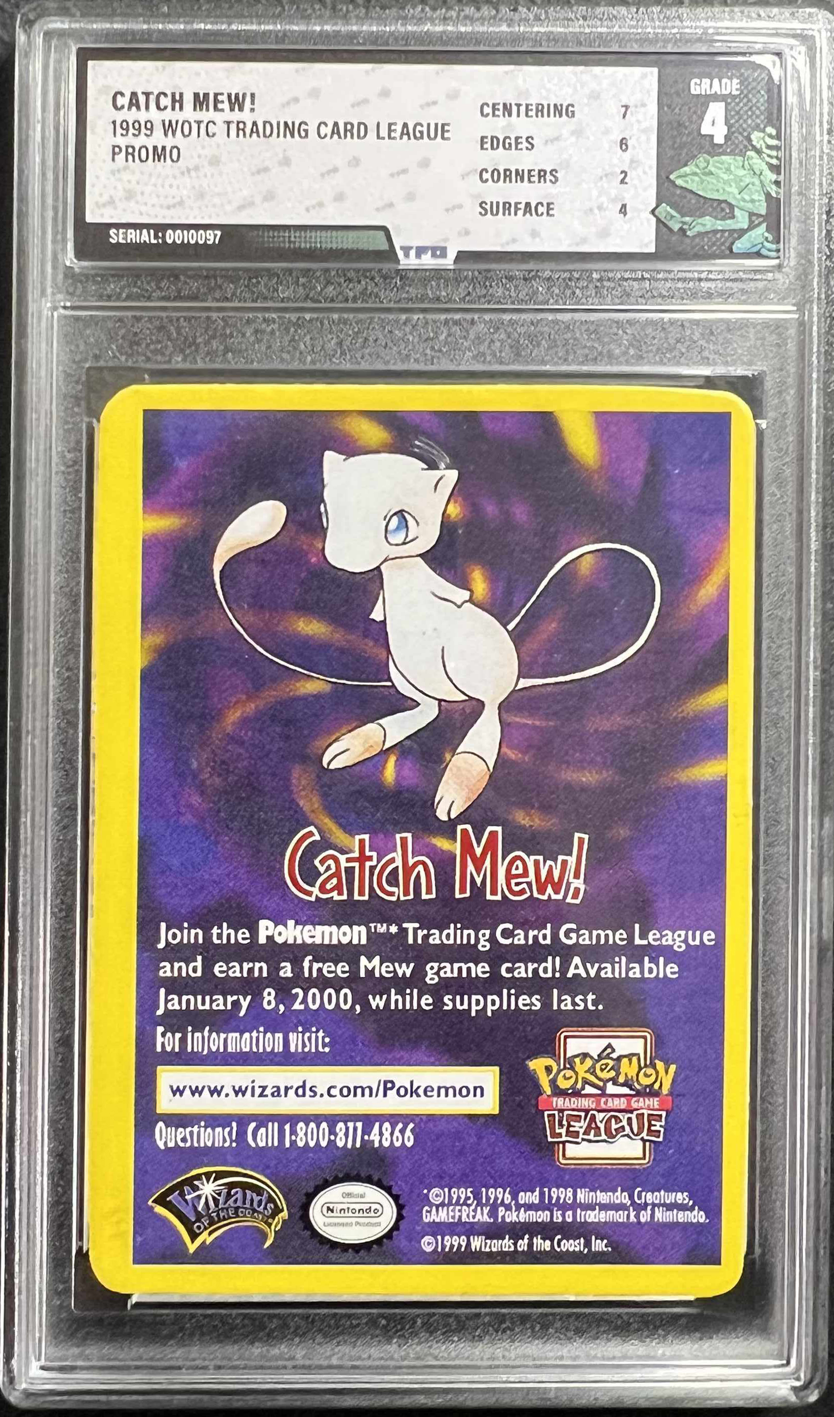 Graded card example - Grade 4